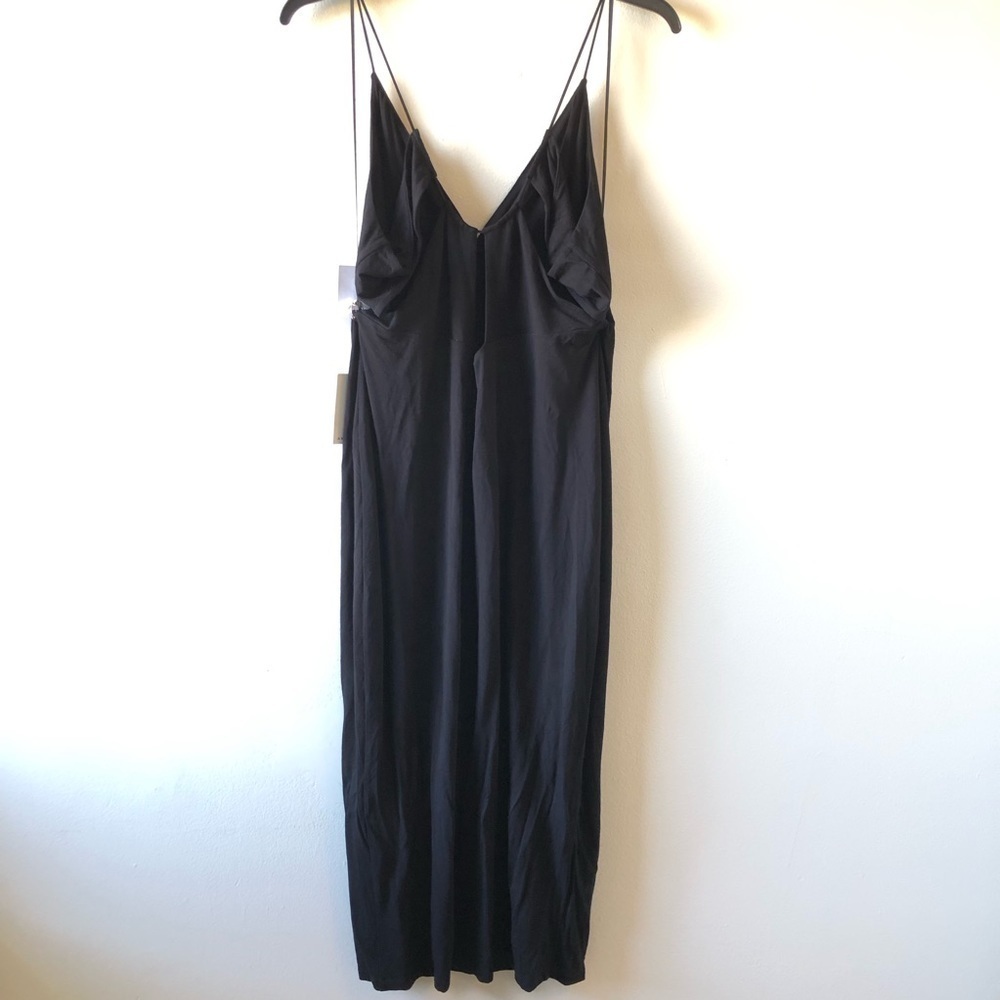 New Good American Spaghetti Open Back Midi Dress 5 2XL - Picture 4 of 13